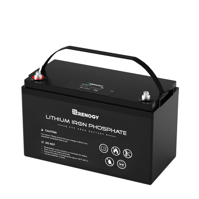 Buy Renogy 24V 50Ah Lithium Iron Phosphate (LiFePO4) Battery
