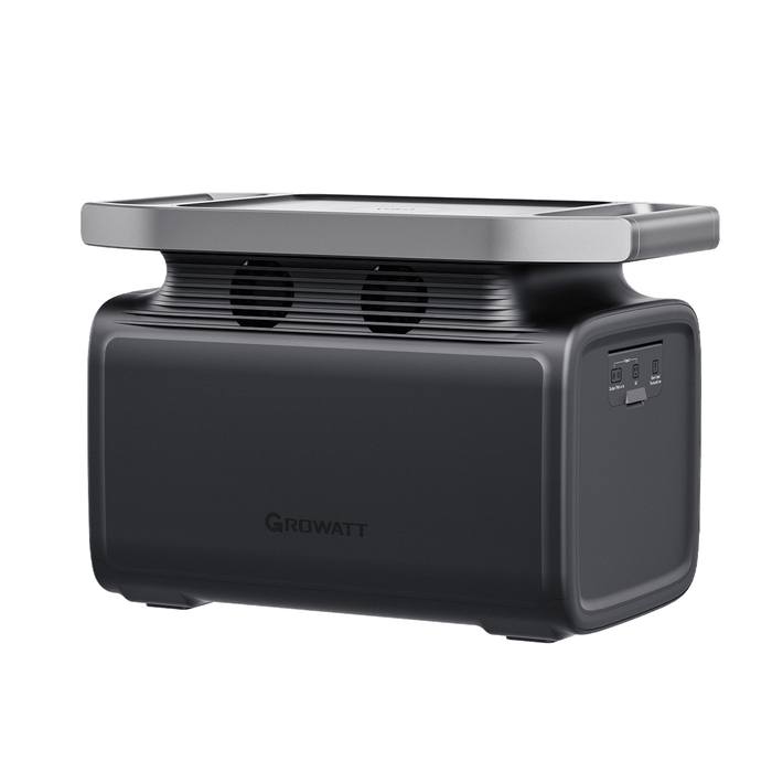 Explore Growatt 1382Wh / 1800W LiFePO4 Portable Solar Generator | INFINITY 1300 + 200W Solar Panels Features