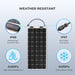 Renogy 100 Watt 12 Volt Flexible Monocrystalline Solar Panel Product Image