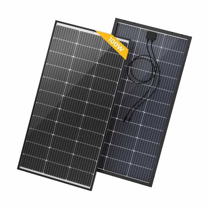 BougeRV 100W 12V 9BB Portable Solar Panel | ISE192 With Discount