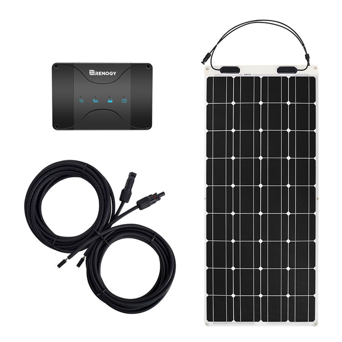 Buy Renogy 12V 30A Dual Battery Charging 100W Solar Flex Bundle