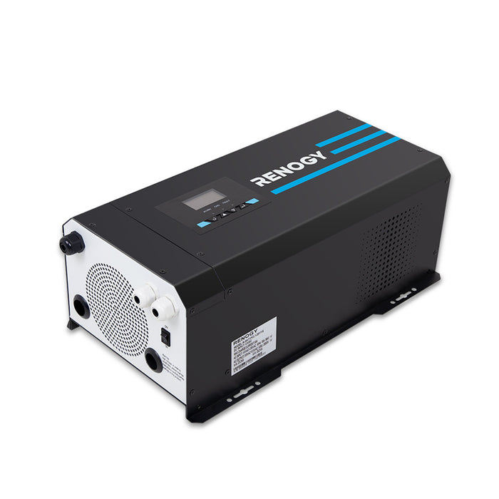 Buy Renogy 3000W 12V Pure Sine Wave Inverter Charger w/ LCD Display w/ Renogy ONE Core