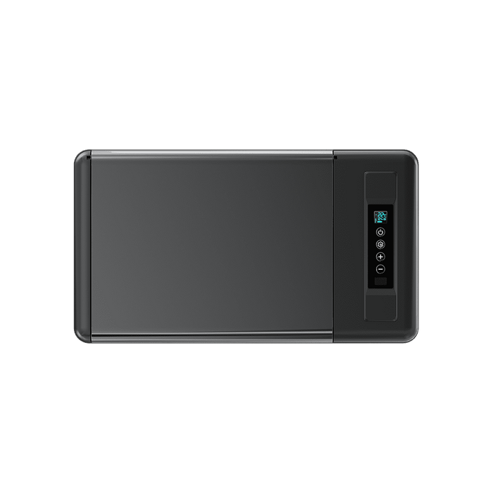 Buy BougeRV 12V 30 Quart (28L) Portable Fridge Black | E0401-02804 (With Protective Cover And With Portable Power Station for Fridge)