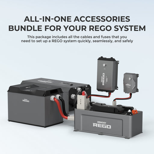 Purchase Renogy REGO System Accessories Bundle