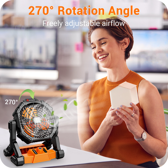 Best Price for Renogy Dr.Prepare X25 Portable Camping Fan with LED Light