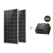 BougeRV 200W 12V 9BB Mono Solar Panel with Solar Charge Controller Kits Warranty