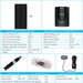 Renogy New 100 Watt 12 Volt Solar Premium Kit Highlights