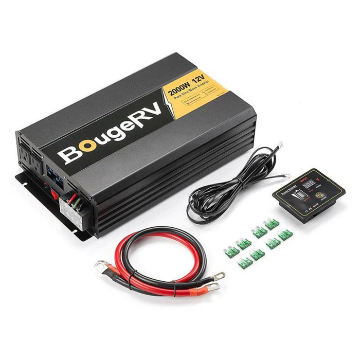 View BougeRV 12V 200 Watt Rigid Solar Kit