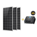 Discover BougeRV 200W 12V 9BB Mono Solar Panel with Solar Charge Controller Kits