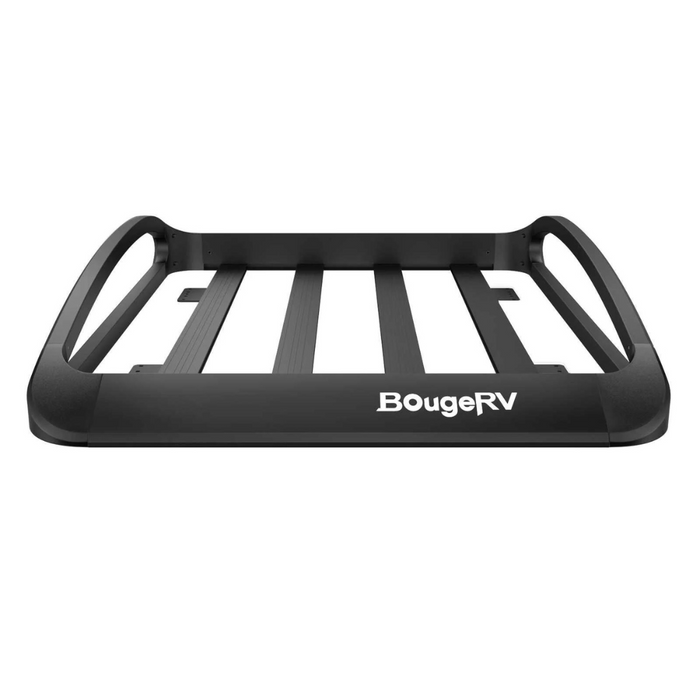 Buy BougeRV Anti-Rust Aluminum Roof Rack Cargo Basket 47''x40''x8'' | IRK018 (Silver)
