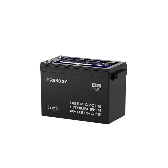 Renogy 48V 50Ah Smart Lithium Iron Phosphate (LiFePO4) Battery