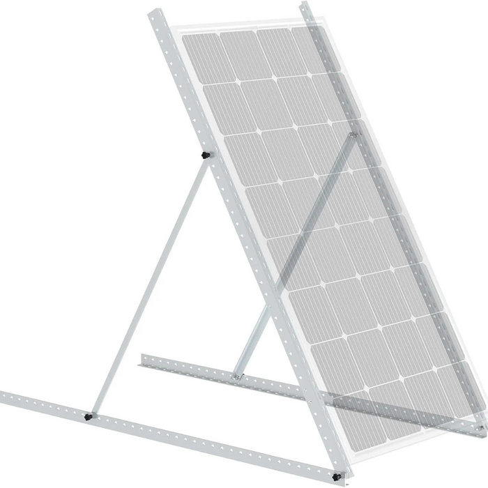 Buy BougeRV 58in Adjustable Solar Panel Tilt Mount Brackets with Foldable Tilt Legs