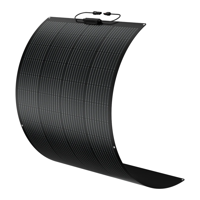 Explore BougeRV Arch 200 Watt Fiberglass Curved Solar Panel | ISE230 Features