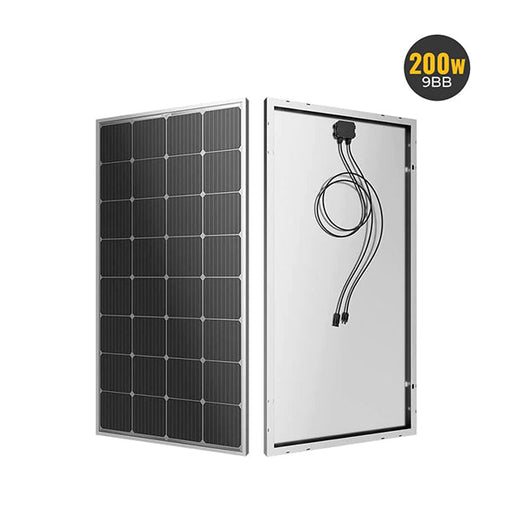 Purchase BougeRV 200W 12V 9BB Mono Solar Panel | ISE114