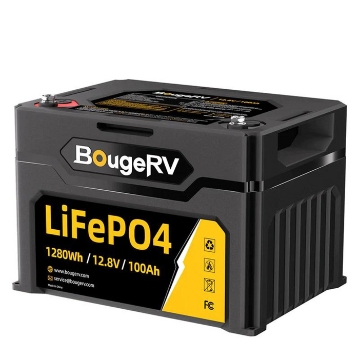 BougeRV 12V 400 Watt Rigid Solar Kit (Upgraded Version)