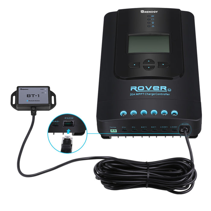 Shop Renogy Rover Li 20 Amp MPPT Solar Charge Controller Online