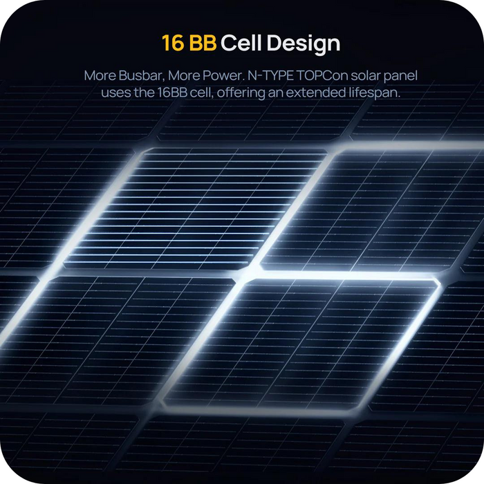 BougeRV N-Type TOPCon 16BB 200 Watt Bifacial Solar Panel | ISE237 Available Now