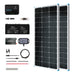 Buy Renogy 200W 12V General Off-Grid Solar Kit W/ 2*100W Rigid Panels (Customizable) (Wanderer Li 30A PWM W/LCD & BT1 Module And 2*12V 100Ah LiFePO4 Battery W/ Built-In Bluetooth)