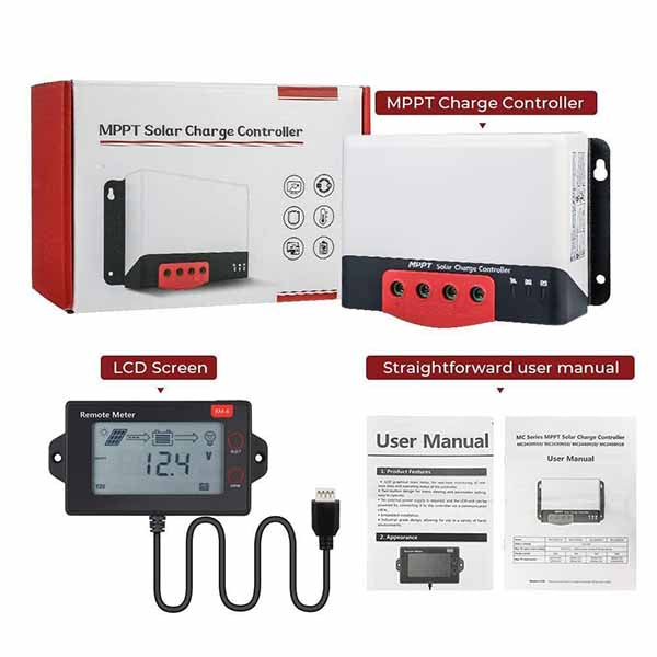 Shop BougeRV MPPT Solar Charge Controller 40 Amp 12V/24V | ISE059 Online