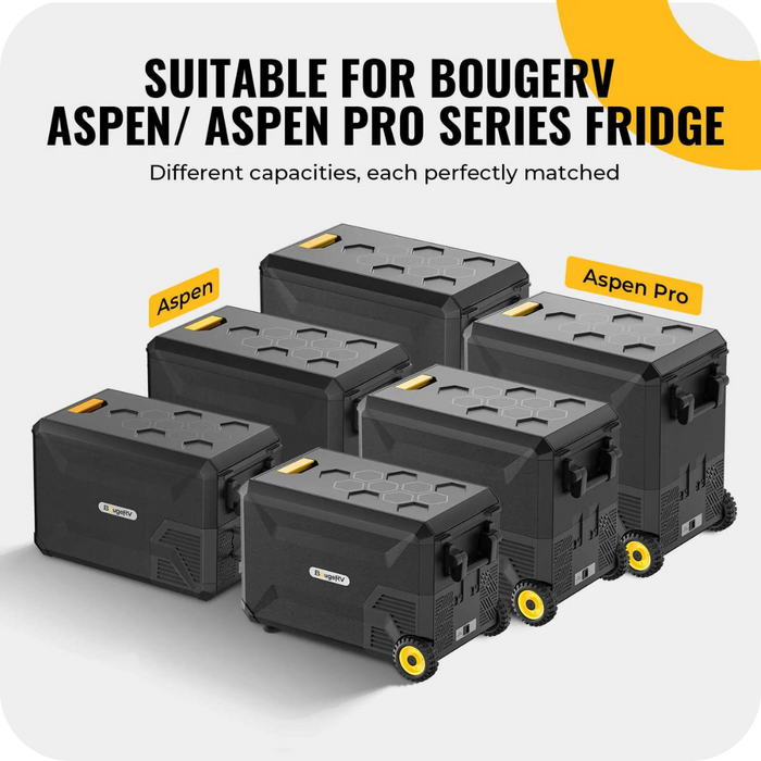 Shop BougeRV ASPEN&ASPEN PRO 43 Quart Refrigerator Insulated Protective Cover Online