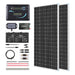 Buy Renogy 400W 12V General Off-Grid Solar Kit W/ 2*200W Rigid Panels (Customizable) (Adventurer LI- 30A PWM W/ LCD & BT1 Module, 2*12V 100Ah Self-Heating LiFePO4 Battery W/ BT2 Module And 2000W 12V Pure Sine Wave Inverter)