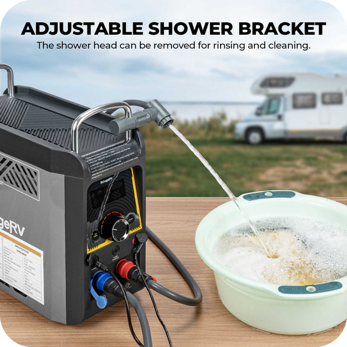 BougeRV Portable Propane Outdoor Camping Water Heater | E0102-06001 Available Now