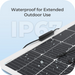 Renogy 200 Watt 12 Volt Flexible Monocrystalline Solar Panel Highlights