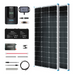 Buy Renogy 200W 12V General Off-Grid Solar Kit W/ 2*100W Rigid Panels (Customizable) (Rover 20A MPPT W/ LCD & BT1 Module And 2*12V 100Ah LiFePO4 Battery W/ Built-In Bluetooth)
