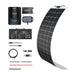 Buy Renogy 200W 12V General Off-Grid Solar Kit W/ 1*200W Flexible Panels (Customizable) (Rover 20A MPPT W/ LCD & BT1 Module, 2*12V 100Ah LiFePO4 Battery W/ Built-In Bluetooth And 1000W 12V Pure Sine Wave Inverter)