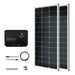 Buy Renogy 200W 12V General Off-Grid Solar Kit W/ 2*100W Rigid Panels (Customizable) (Wanderer Li 30A PWM W/LCD & BT1 Module, 2*12V 100Ah Self-Heating LiFePO4 Battery W/ BT2 Module And 1000W 12V Pure Sine Wave Inverter)