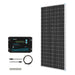 Buy Renogy 200W 12V General Off-Grid Solar Kit W/ 1*200W Rigid Panels (Customizable) (Adventurer Li-30A PWM W/LCD & BT1 Module, 2*12V 100Ah Self-Heating LiFePO4 Battery W/ BT2 Module And 1000W 12V Pure Sine Wave Inverter)