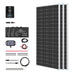 Buy Renogy 600W 12V General Off-Grid Solar Kit W/ 3*200W Rigid Panels (Customizable) (REGO 60A MPPT Built-In Bluetooth)