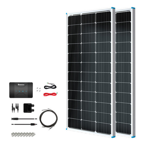 Buy Renogy 200W 12V Solar RV Kit (Customizable) (2*100W 12V Rigid Solar Panel)