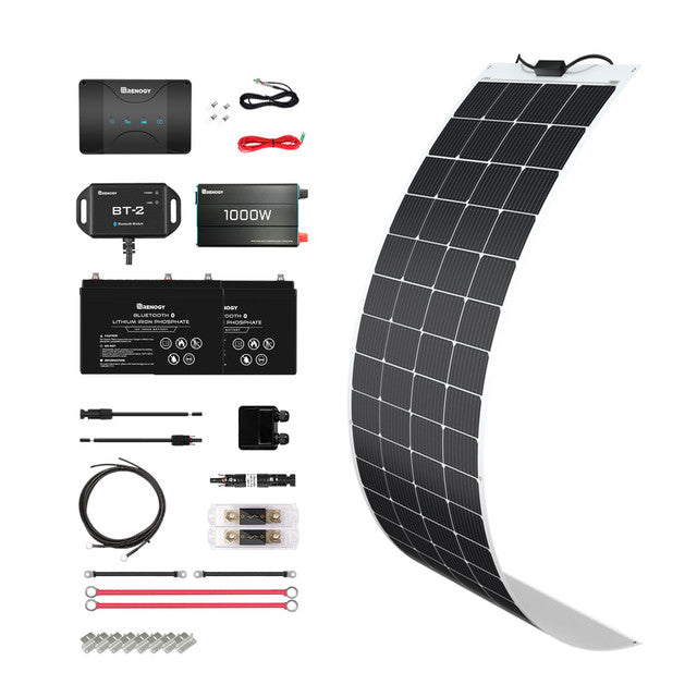 Discover Renogy 200W 12V Solar RV Kit (Customizable)