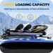 BougeRV Lockable T Slot Ski & Snowboard Racks (Only Fits Crossbars with T-Track) | IRK024 Highlights
