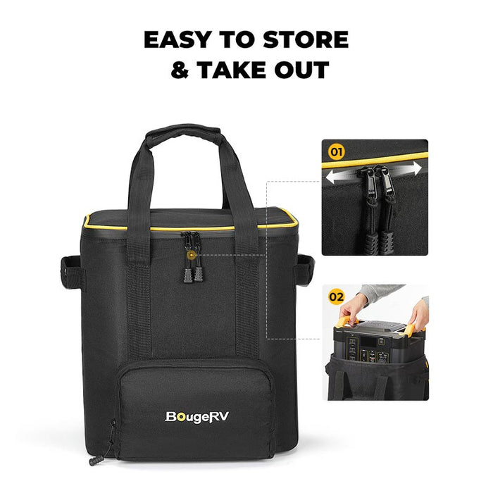 BougeRV Portable Carrying Bag for Fort 1500 Power Station | ISE1697 Product Image