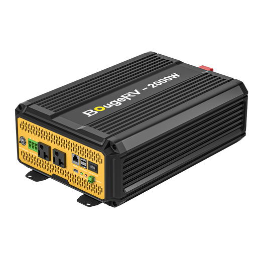 Buy BougeRV 2000W 12V Pure Sine Wave Inverter with Bluetooth | ISE163