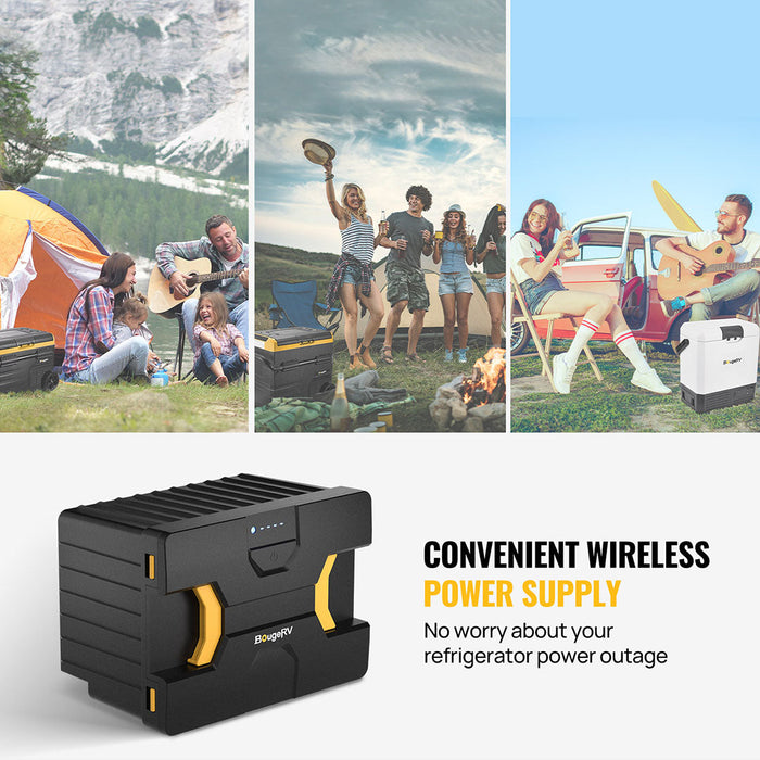 BougeRV Detachable Battery of Portable Fridge (Adapter not included) | E0404-17306 Product Image