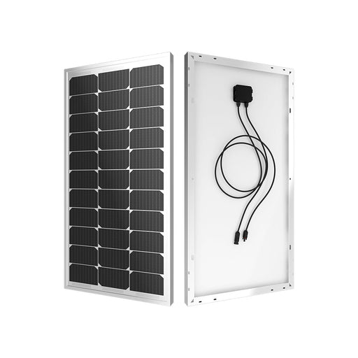 Buy BougeRV 100W 12V 9BB Mono Solar Panel | ISE112 (1 Pieces (100W))