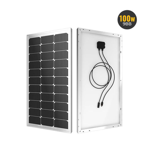 Buy BougeRV 100W 12V 9BB Mono Solar Panel | ISE112 (3 Pieces (300W))