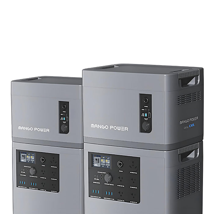 Shop Mango Power 14,000Wh / 6,000W Home Backup Kit Pro: 2x Mango Power E Portable Power Station + 2x Expansion Battery + mPanel Pro  | MPB01US1N006 Online