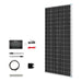 Buy Renogy 200W 12V Solar RV Kit (Customizable) (2*100W 12V Rigid Solar Panel And 2*12V 100Ah LiFePO4 Battery W/ Bulit-in Bluetooth)