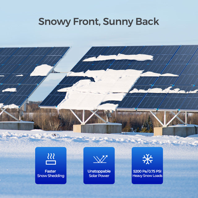Renogy Bifacial 220 Watt 12 Volt Monocrystalline Solar Panel Available Now