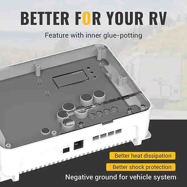 BougeRV 40A MPPT Solar Charge Controller 12V/24V/36V/48V | ISE119 Product Image