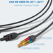 BougeRV Y Branch Parallel Connectors Extra Long 1 to 4 Solar Cable | ISE030 Available Now