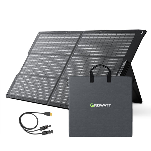 Buy Growatt 100W Portable Solar Panel (1 Piece)