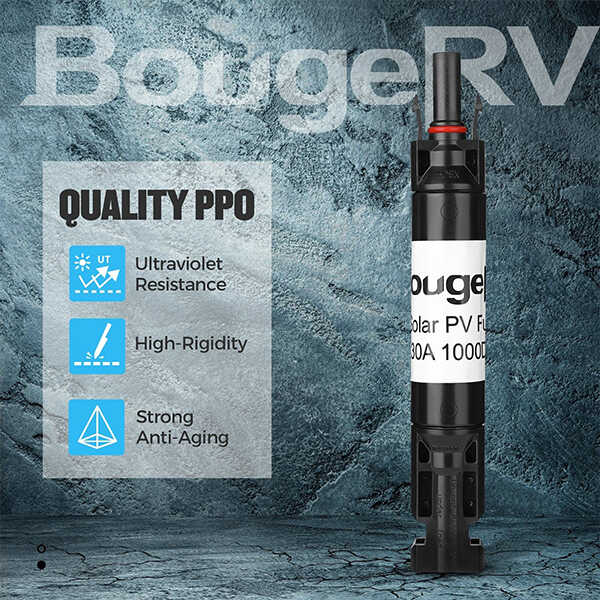 BougeRV 30A Solar Fuse Holder | ISE081/ISE083 Available Now