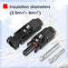 BougeRV 44PCS Solar Connector with Spanners IP67 Waterproof Male/Female | ISE019 With Discount