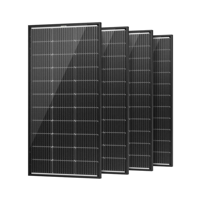 Explore BougeRV 100W 12V 9BB Mono Solar Panel | ISE112 Features