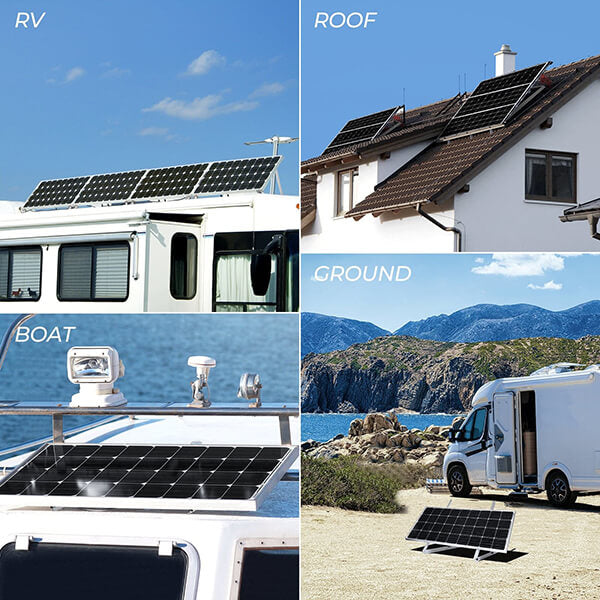 Lowest Price for BougeRV 41 in Adjustable Solar Panel Tilt Mount Brackets | ISE074